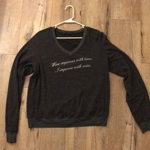 Wild Fox grey sweatshirt